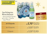 Mineralwasser Angebote von San Pellegrino bei Metro Bremerhaven für 3,21 €