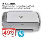 DeskJet 2820e im Angebot bei GLOBUS in Salzgitter DeskJet 2820e Angebote von HP bei GLOBUS Salzgitter für 49,99 €