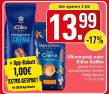 Aktuelles Mövenpick oder Eilles Kaffee Angebot bei WEZ in Löhne ab 13,99 €
