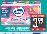 Ultra Toilettenpapier im EDEKA Prospekt Ultra Toilettenpapier von Zewa im aktuellen EDEKA Prospekt für 3,99 €