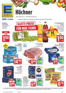 E center Prospekt Wir lieben Lebensmittel! mit 38 Seiten