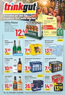 Veltins im Trinkgut Prospekt "Aktuelle Angebote" mit 10 Seiten (Remscheid)