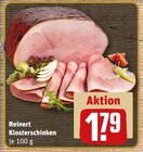 Klosterschinken Angebote von Reinert bei REWE Eisenach für 1,79 €