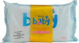LINGETTES SENSITIVES AU LAIT  AUCHAN BABY - AUCHAN BABY à 3,99 € dans le catalogue Auchan Hypermarché