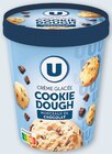 Crème glacée cookie dough morceaux de chocolat - U en promo chez Super U Crème glacée cookie dough morceaux de chocolat - U dans le catalogue Super U
