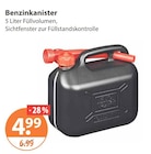 Benzinkanister von  im aktuellen V-Markt Prospekt für 4,99 €