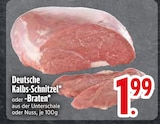 Deutsche Kalbs-Schnitzel im aktuellen EDEKA Prospekt für 1,99 €