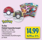 Tin-Box Pokéball-Sammelkartenspiel Angebote von Pokémon bei diska Erlangen für 14,99 €