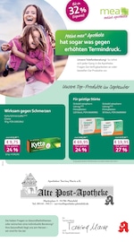 mea - meine apotheke Apotheken Prospekt der aktuellen Woche mit 4 Seiten, gültig von 01.09.2026 bis 30.09.2026, in Pleinfeld und Umgebung Aktueller mea - meine apotheke Apotheken Prospekt in Pleinfeld und Umgebung, "Unsere September-Angebote" mit 4 Seiten, 01.09.2026 - 30.09.2026
