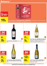 Prix et réduction Bordeaux dans le prospectus Carrefour en cours Offre Bordeaux dans le catalogue Carrefour du moment à la page 59