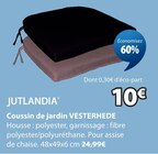 Promo Coussin de jardin VESTERHEDE à 10,00 € dans le catalogue Jysk à Cosne-Cours-sur-Loire