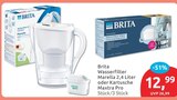 Wasserfilter Marella 2,4 Liter von Brita für 12,99 € bei budni im Angebot Wasserfilter Marella 2,4 Liter von Brita im aktuellen budni Prospekt