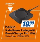Kabelloses Ladegerät BoostCharge Pro 15W im Angebot bei expert in Gronau Kabelloses Ladegerät BoostCharge Pro 15W Angebote von belkin bei expert Gronau für 19,99 €