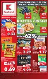 Kaufland Supermarkt Prospekt der aktuellen Woche mit 54 Seiten, gültig von 13.08.2026 bis 19.08.2026, in Niedernberg und Umgebung Aktueller Kaufland Supermarkt Prospekt in Niedernberg und Umgebung, "Hier bin ich richtig" mit 54 Seiten, 13.08.2026 - 19.08.2026