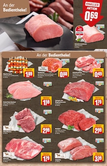 Schweinefleisch im REWE Prospekt "Dein Markt" mit 38 Seiten (Offenbach (Main))