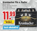 Aktuelles Pils o. Radler Angebot bei Trinkgut in Moers ab 11,99 €