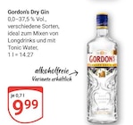 Dry Gin im Angebot bei GLOBUS in Viersen Dry Gin Angebote von Gordon’s bei GLOBUS Viersen für 9,99 €