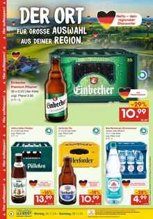 Veltins im Netto Marken-Discount Prospekt "DER ORT, AN DEM DU IMMER AUSGEZEICHNETE PREISE FINDEST." mit 6 Seiten (Lippstadt)