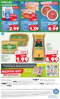 Jacobs balance im Kaufland Prospekt "Aktuelle Angebote" mit 64 Seiten (Leipzig)