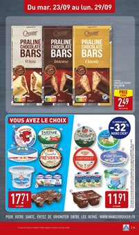 Promotion Twix dans le prospectus Aldi, valable du 23/09/2025 au 29/09/2025 Promo Twix dans le catalogue Aldi du moment à la page 15