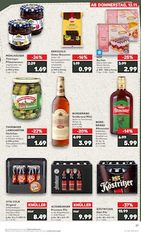 Cola im Kaufland Prospekt "Aktuelle Angebote" mit 62 Seiten (Eisenach)