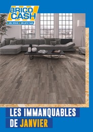 Prospectus Brico Cash, "LES IMMANQUABLES DE JANVIER" à Saint-Georges-des-Groseillers et alentours, 1 page, 06/01/2025 - 31/01/2025 Catalogue Brico Cash "LES IMMANQUABLES DE JANVIER" à Saint-Georges-des-Groseillers et alentours, 1 page, 06/01/2025 - 31/01/2025