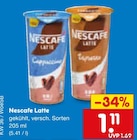Aktuelles Latte Angebot bei Netto Marken-Discount in Bruchsal ab 1,11 €