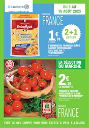 Catalogue Supermarchés E.Leclerc en cours à Biguglia et alentours, "TOUT CE QUI COMPTE POUR VOUS EXISTE À PRIX E.LECLERC", 20 pages, 05/08/2025 - 16/08/2025