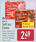 Soft Ice Cones Vanille Erdbeer von Mucci für 2,49 € bei ALDI Nord im Angebot Soft Ice Cones Vanille Erdbeer von Mucci im aktuellen ALDI Nord Prospekt