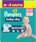 Windeln Gr. 4 (9-14 kg) von Pampers baby-dry im aktuellen dm-drogerie markt Prospekt für 8,95 €