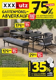 XXXLutz Prospekt für Metelen mit 12 Seiten XXXLutz Prospekt für Metelen: "GARTENMÖBEL ABVERKAUF", 12 Seiten, 29.08.2026 - 11.09.2026