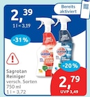 Reiniger von Sagrotan für 2,39 € bei budni im Angebot Reiniger von Sagrotan im aktuellen budni Prospekt