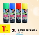 Bombe de fil néon - Stokomani à Drancy Bombe de fil néon en promo chez Stokomani Drancy à 1,99 €