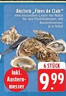 EDEKA Mönchengladbach - Austern 'Fines de Clair' Angebot im Prospekt Austern 'Fines de Clair' bei EDEKA im Mönchengladbach Prospekt für 9,99 €