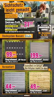 Sichtschutzelemente im aktuellen Hornbach Prospekt (Frankfurt (Main)) Sichtschutzelemente im Hornbach Prospekt "Dir ist vieles Latte. Nur nicht Dein Garten." mit 31 Seiten (Frankfurt (Main))