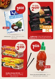 Prix et réduction Alimentation dans le prospectus B&M en cours Offre Alimentation dans le catalogue B&M du moment à la page 6