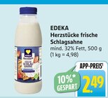 Herzstücke frische Schlagsahne im Angebot bei E center in Rottenburg Herzstücke frische Schlagsahne Angebote von EDEKA bei E center Rottenburg für 2,49 €