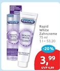 Beauty White Zahncreme von Rapid White für 3,99 € bei budni im Angebot Beauty White Zahncreme von Rapid White im aktuellen budni Prospekt