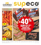 Catalogue Discount Alimentaire Supeco en cours à Hauteville-Lompnes et alentours, "VOS COURSES MOINS CHÈRES", 4 pages, 07/10/2025 - 19/10/2025