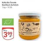 Bio Tomate Basilikum Aufstrich bei GLOBUS im Hattersheim Prospekt für 3,99 €