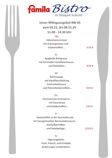 Aktueller famila Nordost Prospekt für Stralsund und Ungebung,  Seite zum blättern famila Nordost Prospekt Aktuelle Angebote mit  Seite in Stralsund und Umgebung