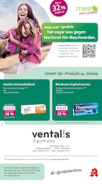 mea - meine apotheke Prospekt für Kall: "Unsere Oktober-Angebote", 4 Seiten, 01.10.2025 - 31.10.2025