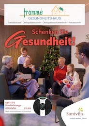 Gesundheitshaus Fromme GmbH Prospekt für Dorsten: "Schenken Sie Gesundheit!", 6 Seiten, 13.11.2024 - 31.01.2025