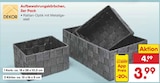 Aufbewahrungskörbchen, 3er Pack im Angebot bei Netto Marken-Discount in Potsdam Aufbewahrungskörbchen, 3er Pack Angebote von DEKOR bei Netto Marken-Discount Potsdam für 3,99 €