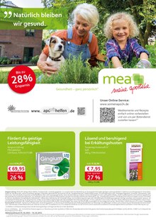 mea - meine apotheke Prospekt für Pfungstadt mit 4 Seiten mea - meine apotheke Prospekt für Pfungstadt: Unsere Oktober-Angebote, 4 Seiten, 30.9.2021 - 31.10.2021