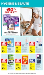 Offre Cire Épilation dans le catalogue Carrefour du moment à la page 42