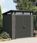Globus-Baumarkt Neuss - Gerätehaus Cortina 7x7 Angebot im Prospekt Gerätehaus Cortina 7x7 bei Globus-Baumarkt im Neuss Prospekt für 1.149,00 €