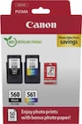 PG-560/CL-561 Druckerpatronen im Angebot bei MediaMarkt Saturn in Dresden PG-560/CL-561 Druckerpatronen Angebote von Canon bei MediaMarkt Saturn Dresden für 39,00 €