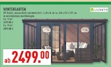 Wintergarten im Angebot bei Marktkauf in Löhne Wintergarten Angebote von JUSKYS bei Marktkauf Löhne für 2.499,00 €