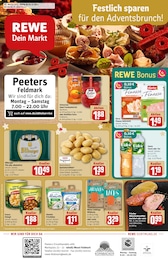 REWE Prospekt "Dein Markt" für Wesel, 35 Seiten, 24.11.2025 - 29.11.2025